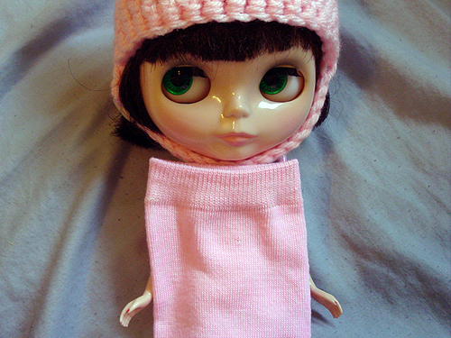 Blythe On A Budget DIY Sock Sweater Dress BlytheLife