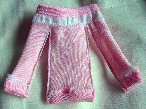 How to make barbie doll clothes with discount socks