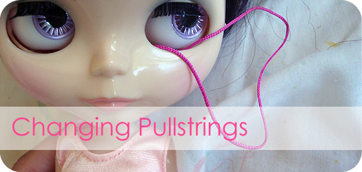 Pull string best sale doll custom